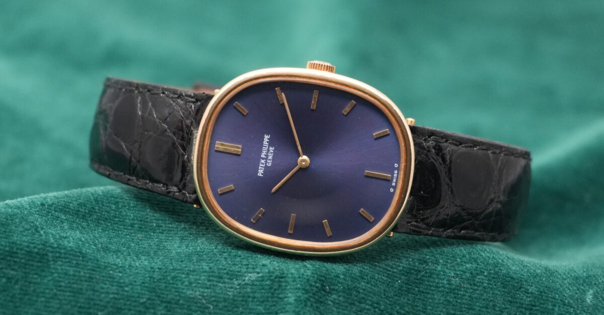 【希少】【パテックフィリップ】ヴィンテージ タイタックピン ブルー×ゴールド色 希少】【パテックフィリップ】ヴィンテージ タイタックピン