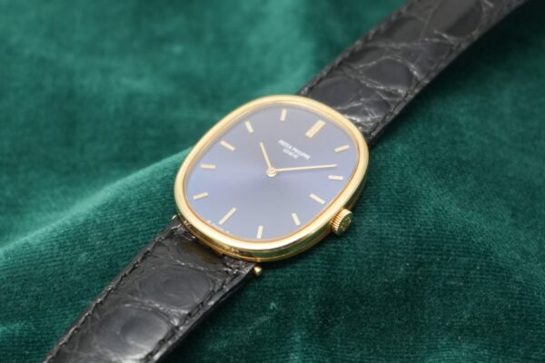 パテック・フィリップ GOLDEN ELLIPSE YG PURPLE DIAL 3848（34／1976年)の詳細写真3枚目