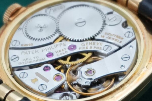 パテック・フィリップ GOLDEN ELLIPSE YG PURPLE DIAL 3848（34／1976年)の詳細写真7枚目