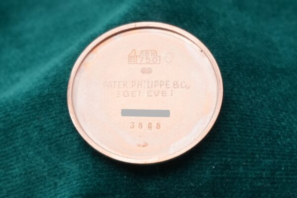 パテック・フィリップ GOLDEN ELLIPSE YG PURPLE DIAL 3848（34／1976年)の詳細写真8枚目