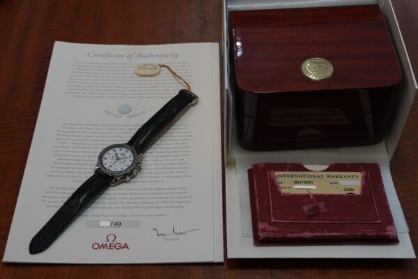 オメガ SPEEDMASTER BROAD ARROW LIMITED REF. 3657.20.31（06／2003年)の詳細写真8枚目