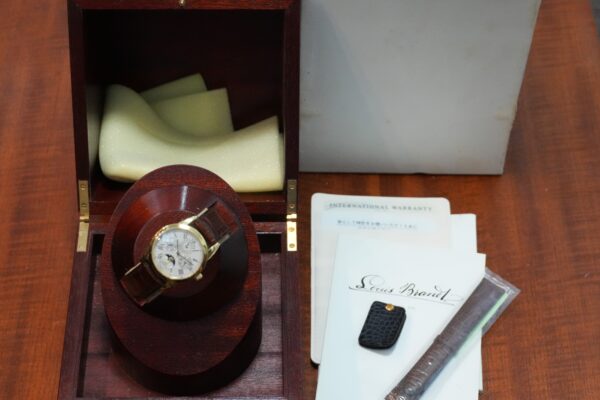 オメガ LOUIS BRANDT PERPETUAL CALENDAR 175.0300（08／2002年)の詳細写真8枚目