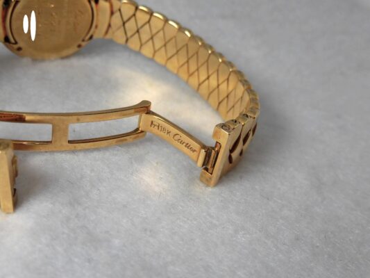 レディース カルティエ VANDOME 18KYG Bracelet（ML-26／1990ｓ)の詳細写真5枚目