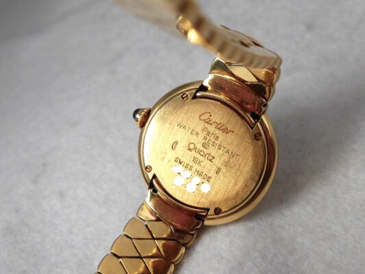 レディース カルティエ VANDOME 18KYG Bracelet（ML-26／1990ｓ)の詳細写真7枚目