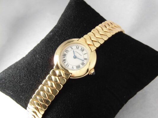 レディース カルティエ VANDOME 18KYG Bracelet（ML-26／1990ｓ)の詳細写真8枚目