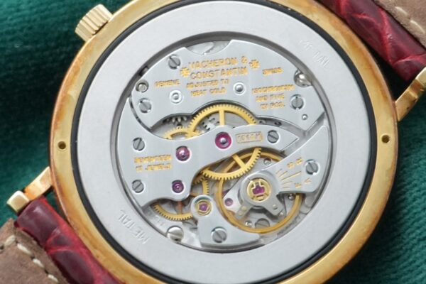 VACHERON CONSTANTIN PATRIMONY ESSENTIAL 18KYG REF.92238（13／1990年代)の詳細写真7枚目