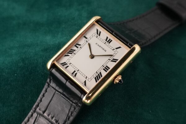 カルティエ TANK LOUIS LARGE MODEL JUMBO AUTOMATIC 17002（26／1970s)の詳細写真3枚目