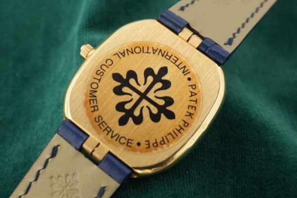 パテック・フィリップ GOLDEN ELLIPSE BLUE DIAL JUMBO 3738/100（43／1992年)の詳細写真6枚目