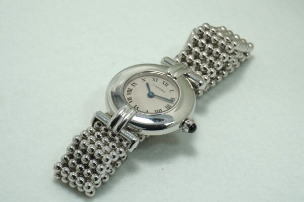 レディース カルティエ Collise 18KWG（ML-28／1981年)の詳細写真6枚目