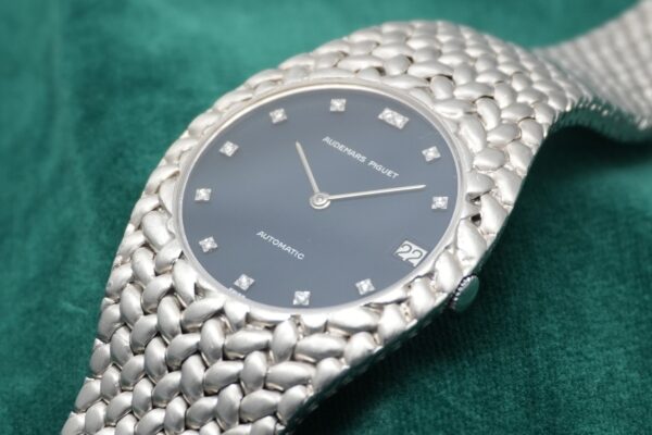 AUDEMARS PIGUET WHITE GOLD COBRA AUTOMATIC 5403（06／1970s)の詳細写真4枚目