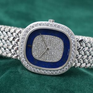 AUDEMARS PIGUET 18KWG LAPIS LAZULIDIAL INTEGRATED BRACELET