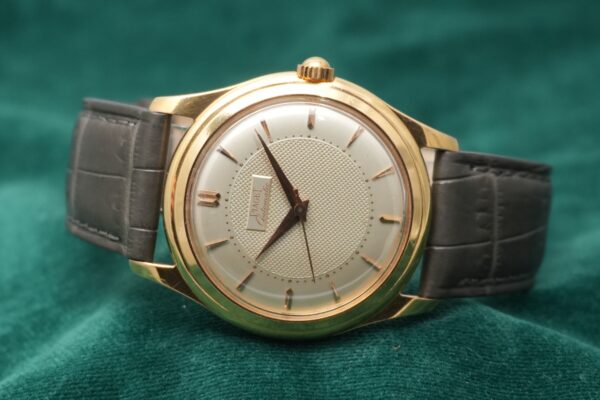 PIAGET 18KYG AUTOMATIC HONEYCOMB TWO-TONE DIAL 11690（PL04／1960s)の詳細写真1枚目