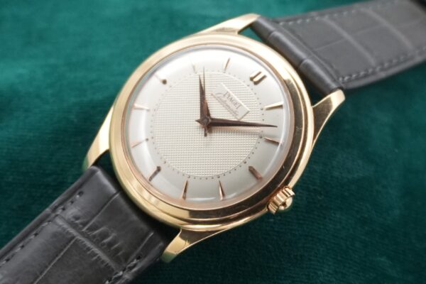 PIAGET 18KYG AUTOMATIC HONEYCOMB TWO-TONE DIAL 11690（PL04／1960s)の詳細写真6枚目