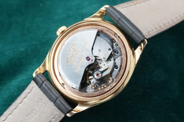 PIAGET 18KYG AUTOMATIC HONEYCOMB TWO-TONE DIAL 11690（PL04／1960s)の詳細写真8枚目
