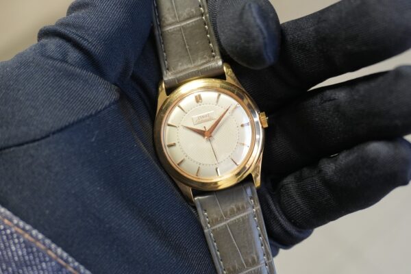 PIAGET 18KYG AUTOMATIC HONEYCOMB TWO-TONE DIAL 11690（PL04／1960s)の詳細写真10枚目