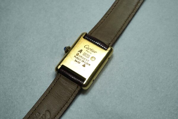 レディース カルティエ must tank Vermeil Garnet Dial SM（ML-31／1980ｓ)の詳細写真6枚目