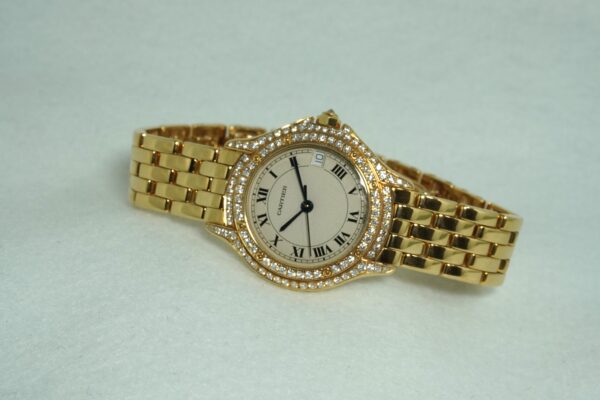 レディース カルティエ COUGAR 18KYG（ML-29／1990ｓ)の詳細写真1枚目