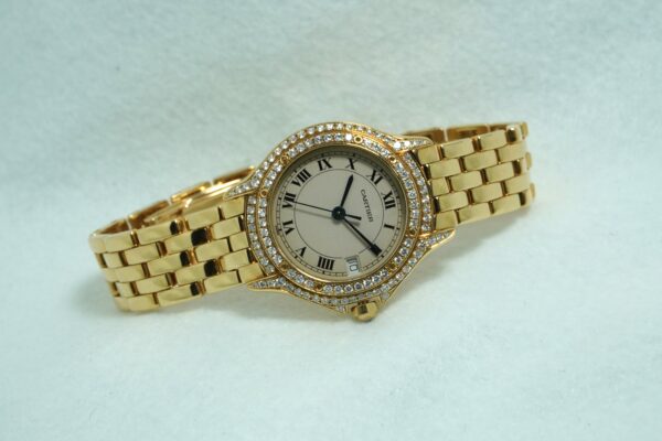 レディース カルティエ COUGAR 18KYG（ML-29／1990ｓ)の詳細写真2枚目