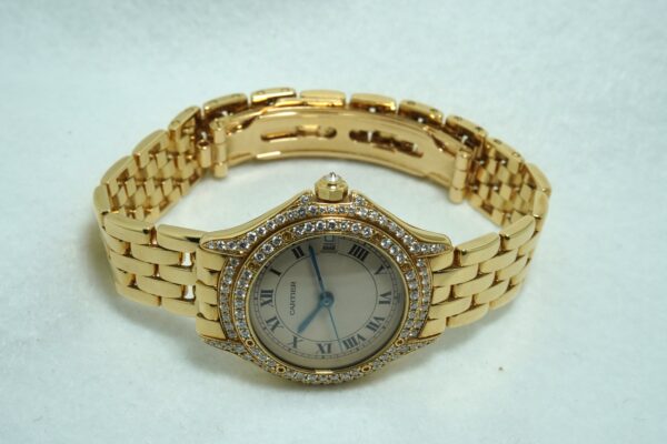 レディース カルティエ COUGAR 18KYG（ML-29／1990ｓ)の詳細写真5枚目