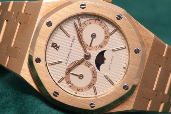 AUDEMARS PIGUET ROYAL OAK デイデイト MOONPHASE REF. 25594BA（08／1989年)の詳細写真3枚目