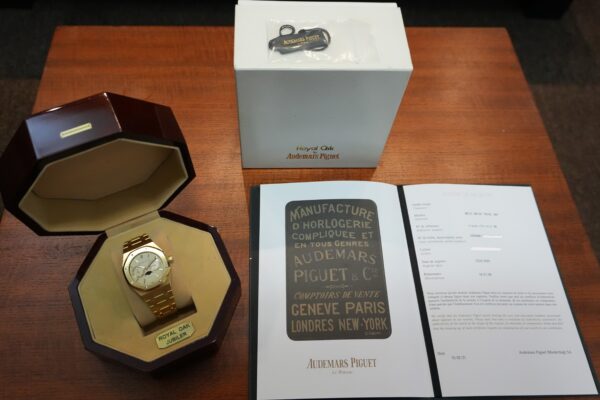 AUDEMARS PIGUET ROYAL OAK デイデイト MOONPHASE REF. 25594BA（08／1989年)の詳細写真10枚目