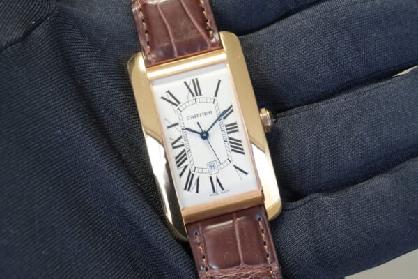 カルティエ TANK AMÉRICAINE LM W2609156（27／2000s)の詳細写真10枚目