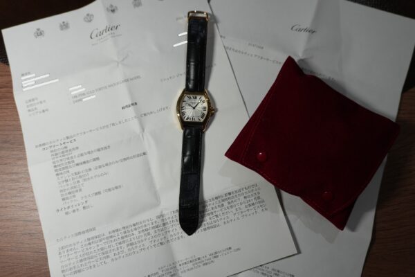 カルティエ TORTUE CPCP 2498E LM（28／2000s)の詳細写真7枚目