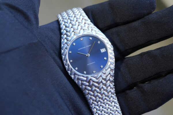 AUDEMARS PIGUET WHITE GOLD COBRA PURPLE DIAL AUTOMATIC 5403（08 ／1970s)の詳細写真10枚目