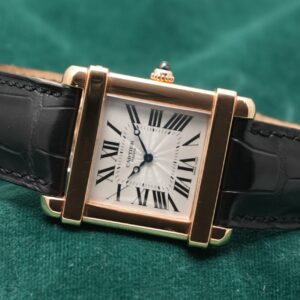 カルティエ TANK CHINOISE 18KRG 2684G