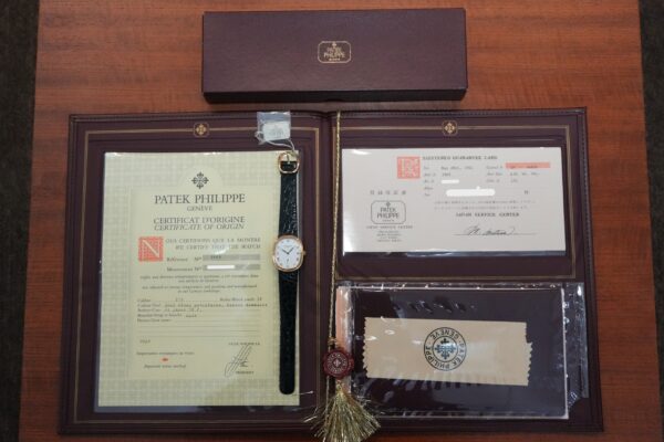 パテック・フィリップ GOLDEN ELLIPSE 3989J（53／1992年)の詳細写真8枚目