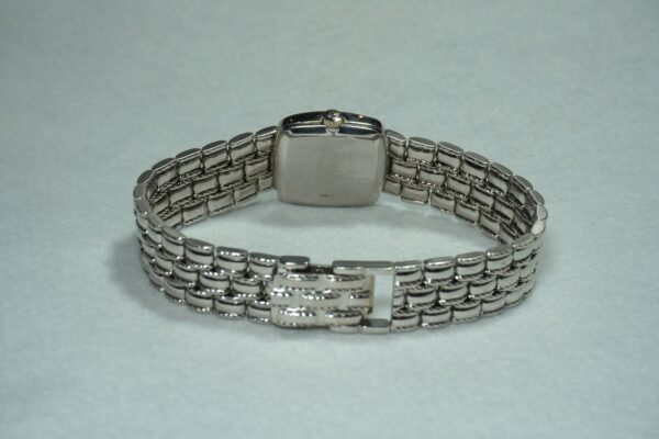 レディース パテック・フィリップ  BLUE DIAL 18KWG 4459（ML-30／1990ｓ)の詳細写真4枚目