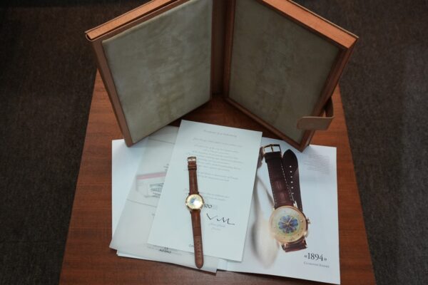 オメガ 30MM 1894 CLOISONNE ENAMEL DIAL 100TH ANNIVERSARY LIMITED EDITION REF. 5970.18.02（10／1994年)の詳細写真9枚目