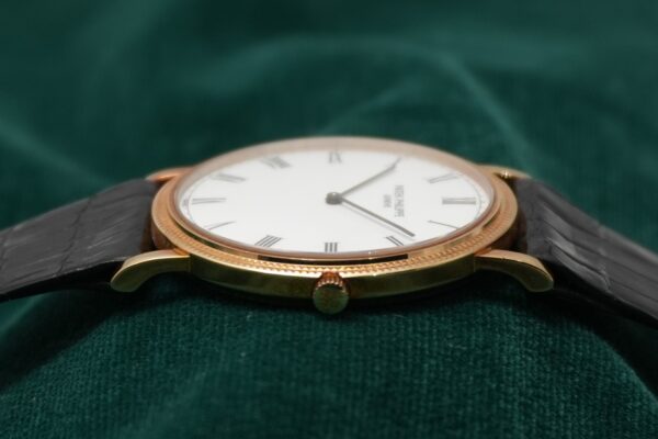 パテック・フィリップ カラトラバ YG WHITE ROMAN DIAL 3520/D（58／1988年)の詳細写真5枚目