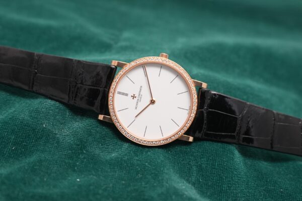 VACHERON CONSTANTIN PATRIMONY 33093/2 K18PG DIAMOND BEZEL（13／1997年)の詳細写真1枚目