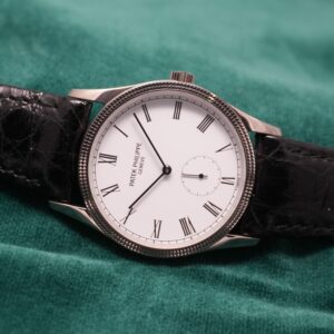 パテック・フィリップ カラトラバ WG WHITE ROMAN DIAL 3796D