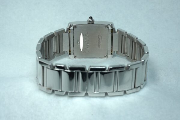 レディース カルティエ TANK Francaise 2403 18KWG（LM-32／1990ｓ)の詳細写真4枚目