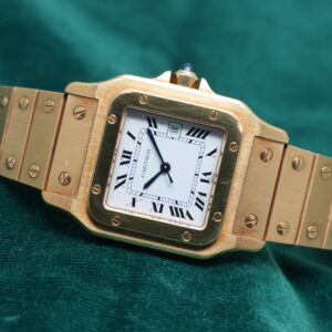 カルティエ SANTOS CARRÉE 2960 18KYG