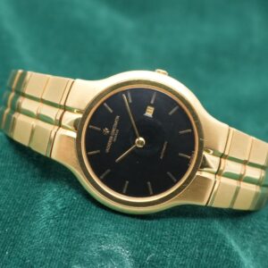 VACHERON CONSTANTIN PHIDIAS YELLOW GOLD BLACKDIAL 48010