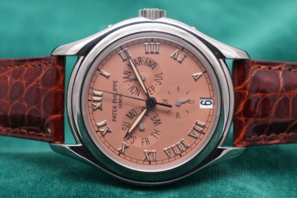 パテック・フィリップ COMPLICATED WATCHES ANNUAL CALENDAR 18KWG REF.5035（71-235／1997年)の詳細写真2枚目