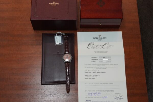 パテック・フィリップ COMPLICATED WATCHES ANNUAL CALENDAR 18KWG REF.5035（71-235／1997年)の詳細写真10枚目