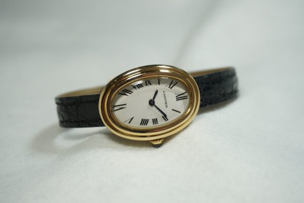 レディース カルティエ BAIGNOIRE 7809 18KYG（ML-36／1970ｓ)の詳細写真2枚目