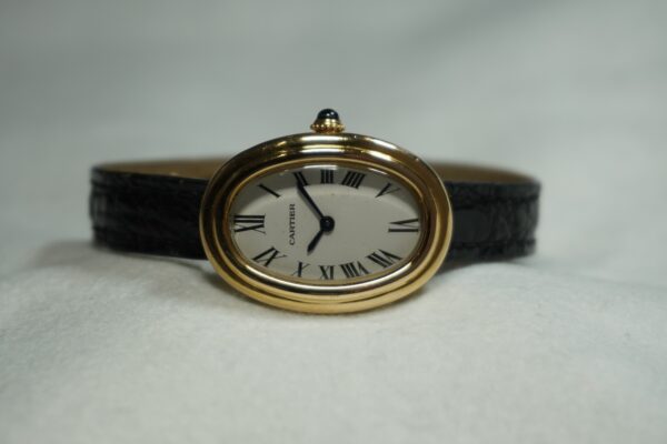 レディース カルティエ BAIGNOIRE 7809 18KYG（ML-36／1970ｓ)の詳細写真3枚目