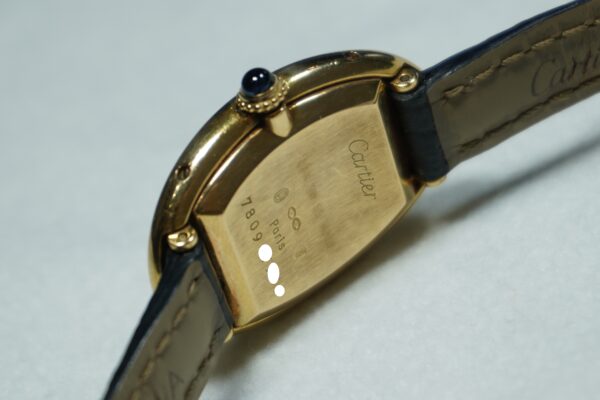レディース カルティエ BAIGNOIRE 7809 18KYG（ML-36／1970ｓ)の詳細写真5枚目