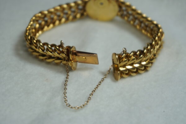 レディース カルティエ 50S 18KYG  Bracelet（ML-37／1950ｓ)の詳細写真5枚目