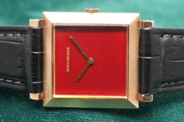 BOUCHERON PARIS CARRÉE SQUARE 18KYG（01／1960s)の詳細写真2枚目