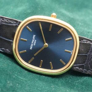 パテック・フィリップ GOLDEN ELLIPSE BLUE DIAL JUMBO 3738/100