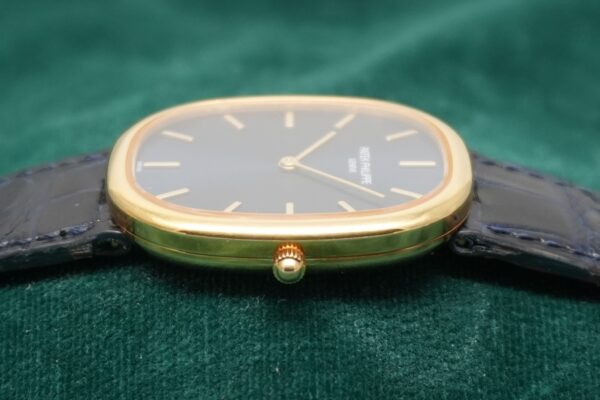 パテック・フィリップ GOLDEN ELLIPSE BLUE DIAL JUMBO 3738/100（73／2007年)の詳細写真4枚目