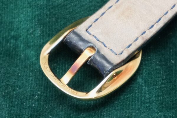 パテック・フィリップ GOLDEN ELLIPSE BLUE DIAL JUMBO 3738/100（73／2007年)の詳細写真9枚目
