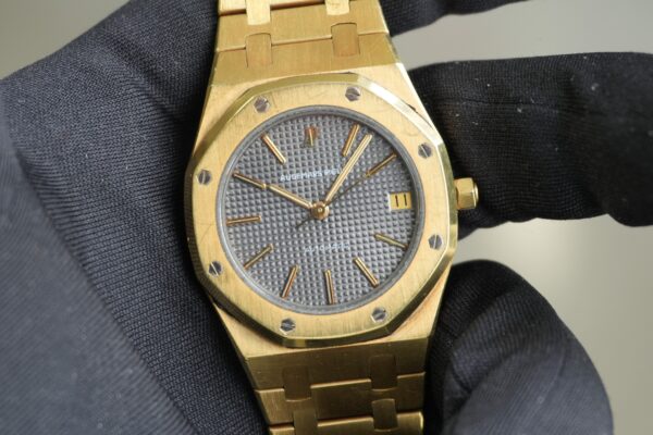 AUDEMARS PIGUET ROYAL OAK 4100BA GREY DIAL（11／1980s)の詳細写真9枚目