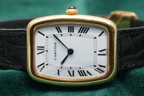 カルティエ FABERGÉ 78101 PARIS DIAL LM 18KYG（41／1970s)の詳細写真2枚目